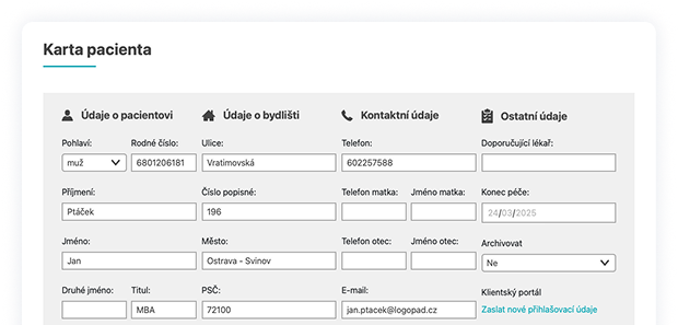 Kartotéka rozhraní